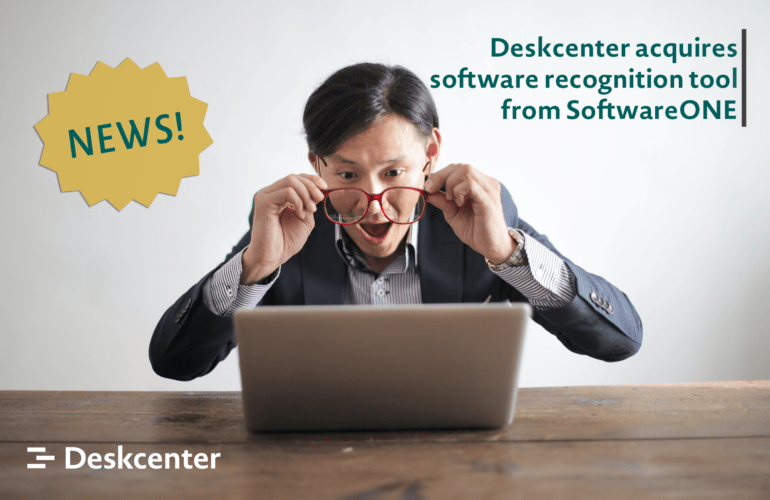 Deskcenter acquires software recognition tool from SoftwareONE